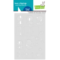 Lawn Fawn - I Heart Pandas - Stamp and Colouring Stencil Bundle