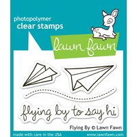 Lawn Fawn Flying By Stamp+Die Bundle