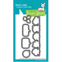 Lawn Fawn - Simply Celebrate Squirrels - Stamp and Die Bundle