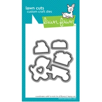 Lawn Fawn - A Mole Lot of Flowers - Stamp and Die Bundle