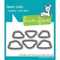 Lawn Fawn - All The Garden Hats - Stamp and Die Bundle