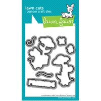 Lawn Fawn - Mice Flowers - Stamp and Die Bundle