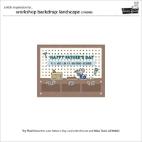 Lawn Fawn - Lawn Cuts - Workshop Backdrop: Landscape - LF4096