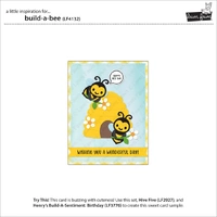 Lawn Fawn - Lawn Cuts - Build-A-Bee Dies - LF4132