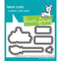 Lawn Fawn - Hocus Purr-cus! Add-On - Stamp and Die Bundle