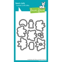 Lawn Fawn - I Like Cute Moths - Stamp and Die Bundle