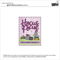 Lawn Fawn - Lawn Cuts - Giant Hocus Pocus - LF4212