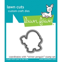 Lawn Fawn Winter Penguin Stamp+Die Bundle