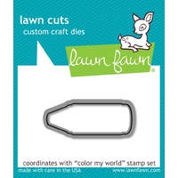 Lawn Fawn Color My World Stamp+Die Bundle
