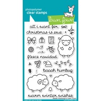 Lawn Fawn Baaah Humbug Stamp+Die Bundle