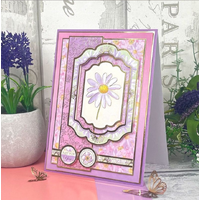 Hunkydory Crafts Sunset Meadow Foiled Edge-to-Edge Cardstock