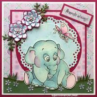 Nellie's Multi Frames Dies Doily Flower MFD020 