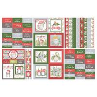 The Paper Boutique 8x8 Embellishments Pad Winter Buddies