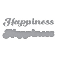 Spellbinders Die Happiness Etched Dies S2-384
