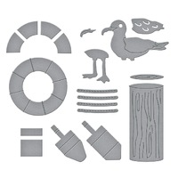 Spellbinders Die Oh Buoy! Etched Dies S2-400