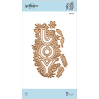 Spellbinders Shapeabilities Dies Christmas Joy S4-1012
