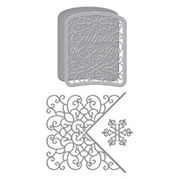 Spellbinders Die Celebrate Scrollwork Card Builder Etched Die S5-465