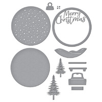 Spellbinders Dies Christmas Traditions Through the Woods S5-468