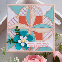 Spellbinders Die Patchwork Petals Etched Dies S5-537