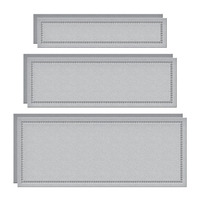 Spellbinders Dies Sweet Cardlets II Collection Hemstitch Slimline S6-175
