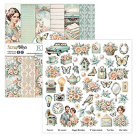 Elizabeth Paper Pad - 12" x 12" (12 Sheets) By Scrap Boys