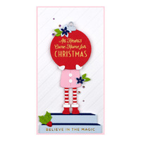 Spellbinders Embossing Folder Slimline Diagonal Stripes SES-024