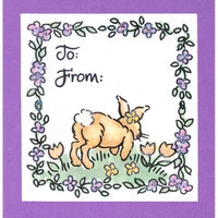 Stampendous Mailbox Bunny Perfectly Clear Stamp Set SSC1445