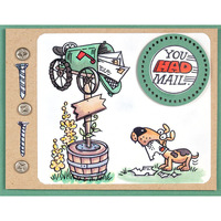 Stampendous Mailbox Guys Perfectly Clear Stamp Set SSC1447