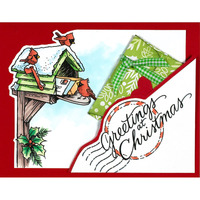 Stampendous Mailbox Birdies Perfectly Clear Stamp Set SSC1457