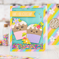 Spellbinders Clear Stamps Sugar Coated Sentiments STP-027