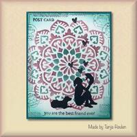 Nellie's Choice Texture Clear Stamp Post Stamps