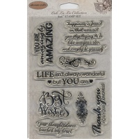 Ultimate Crafts Stamp Ooh La La - Thoughtful Wishes