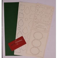 Doodey Luxury Cardlayers A6 Card Kit 2 Sets Christmas ZV70773