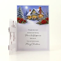 Katy Sue - Poinsettia Garden Scene Stash, 24 Sheets