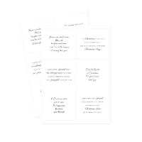 Wonderful Christmas Verses Peelables, 48 stickers By Katy Sue Designs