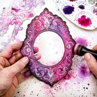Cosmic Shimmer Gilded to Grunge Frames & Flourishes -10 Sheets