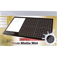 Tonic Studios Tim Holtz Glass Media Mat LEFT-HANDED