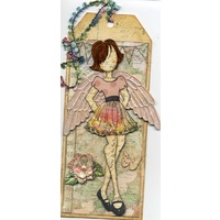 CUTTLEBUG Emboss Plus 5x7 Vintage Collage 13.5cm x 19cm 