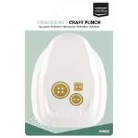 Vaessen Creative - Embossing Craft Punch - Buttons Jumbo