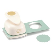 Vaessen Creative Craft Punch Scalloped Circle Jumbo+