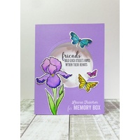 Memory Box Die Sentimental Iris 32202