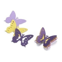 EK Success Paper Shapers Slim Profile Layering Punch Butterfly