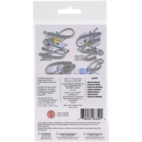 Sizzix Thinlits Die Set 5pk Winter Phrases 664483