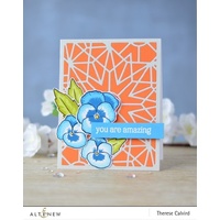 Altenew Pretty Pansies Die and Stamp Bundle