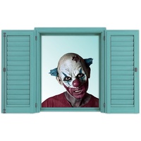 Joy Riders Car Window Cling Scary Clown