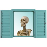 Joy Riders Car Window Cling Skeleton