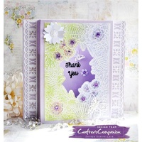 Crafter's Companion Cut and Emboss Folder 4.25 x 5.5 Botanical Garden