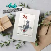 Creative Expressions Andy Skinner Let Your Dreams Take Flight 3.5in x 5.25in Pre-Cut Rubber Stamp