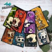 Creative Expressions Andy Skinner Wash Your Worries Away 4.2 in x 3.8 in Pre-Cut Rubber Stamp