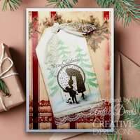 Creative Expressions A Vintage Christmas by Taylor Made Journals - 6in x 8in Clear Stamp - CEC1104